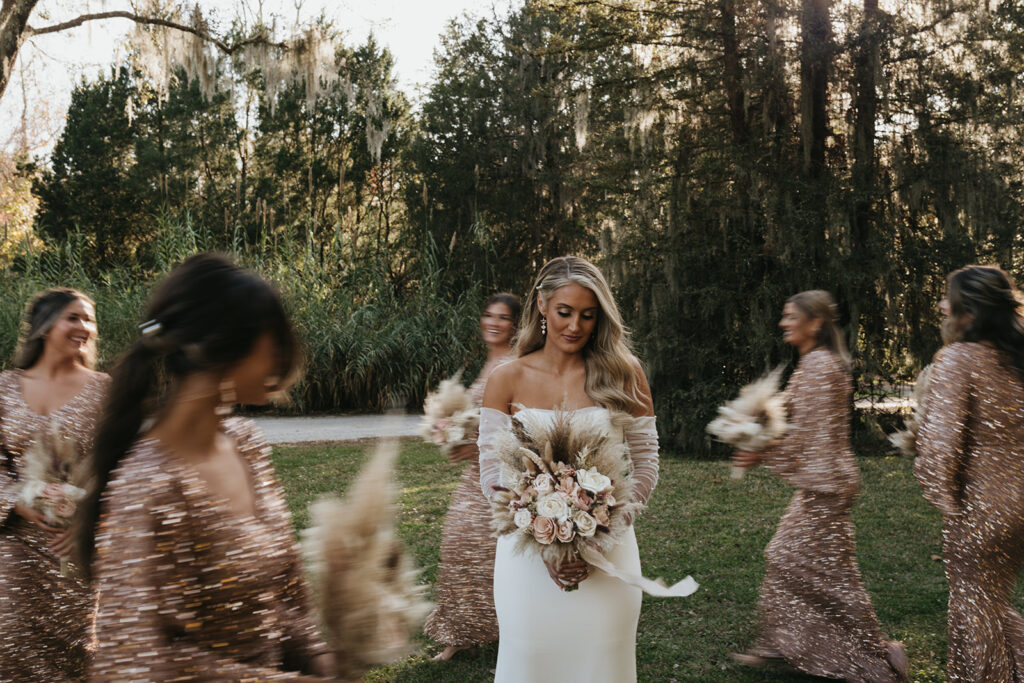 Chic Bohemian Charleston Wedding at Magnolia Plantation and Gardens