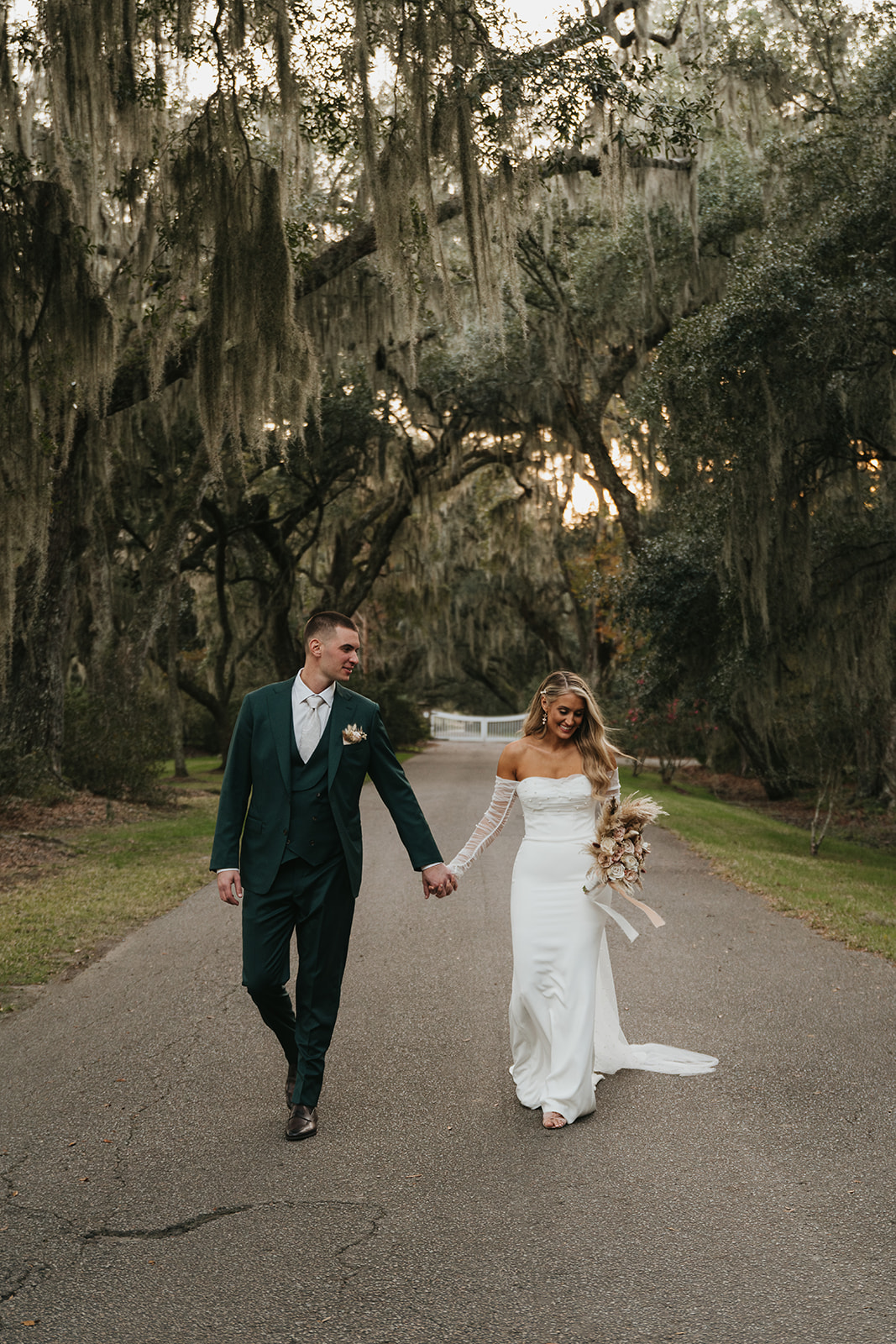 Chic Bohemian Charleston Wedding at Magnolia Plantation & Gardens